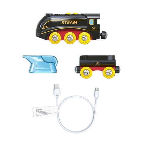 Hape Steam & Whistle Train Set