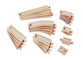 Hape Super Expansion Rail Pack wooden train track set