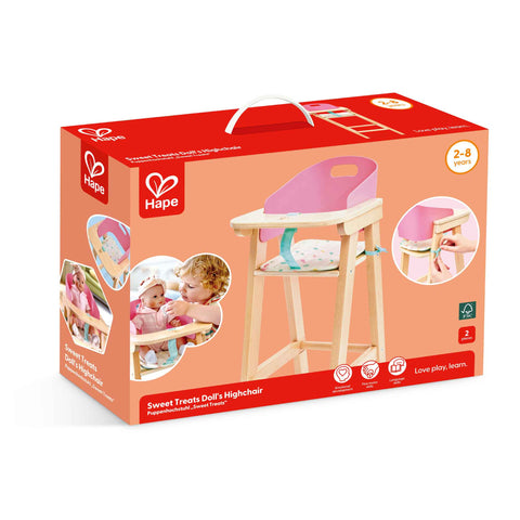 Hape Sweet Treats Dolls Highchair