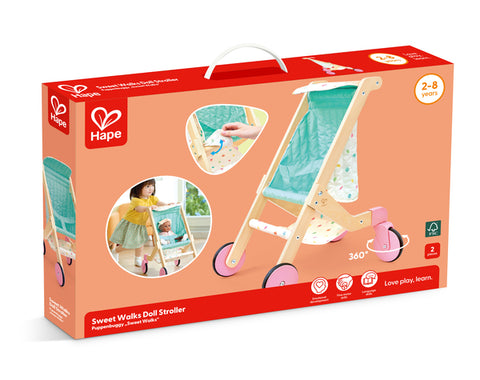 Hape Sweet Walks Doll Stroller