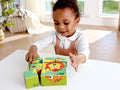 Hape Wild puzzle blocks different animal designs