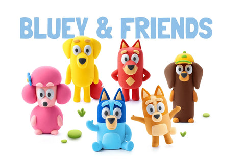 Hey Clay 15 pack - Bluey & Friends