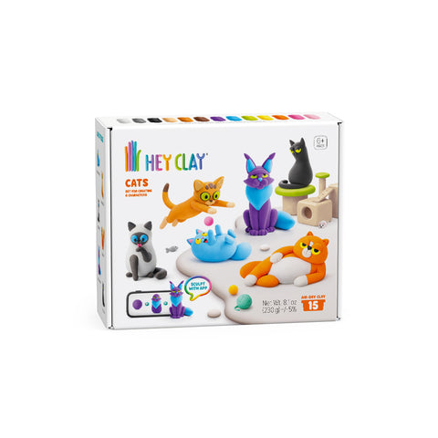 Hey Clay 15 pack - Cats