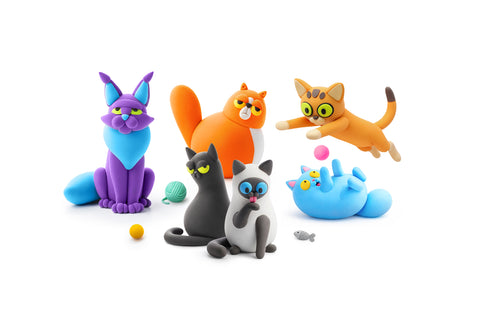 Hey Clay 15 pack - Cats