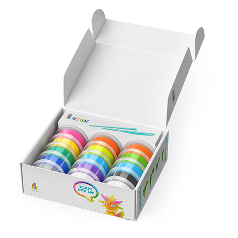 Hey Clay 15 pack - Dragon Island