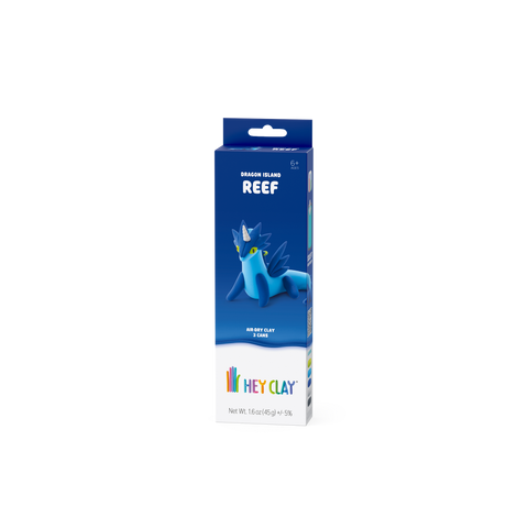Hey Clay Dragon Island Reef single pack air-dry clay dragon
