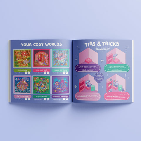 Hinkler Cosy Sticker World - Magical Whimsy