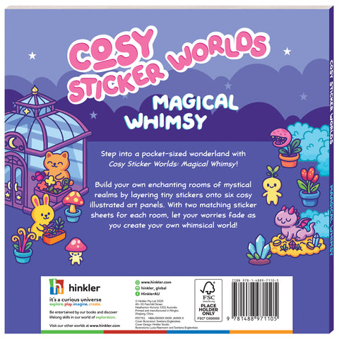 Hinkler Cosy Sticker World - Magical Whimsy