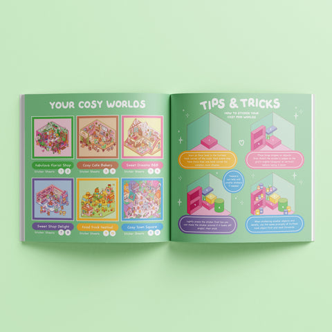 Hinkler Cosy Sticker World - Village Vibes