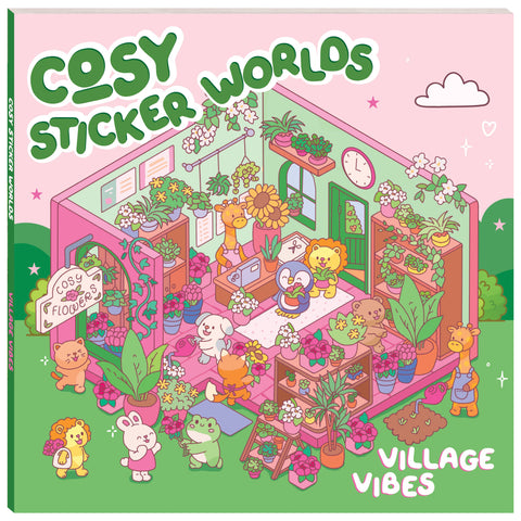 Hinkler Cosy Sticker World - Village Vibes