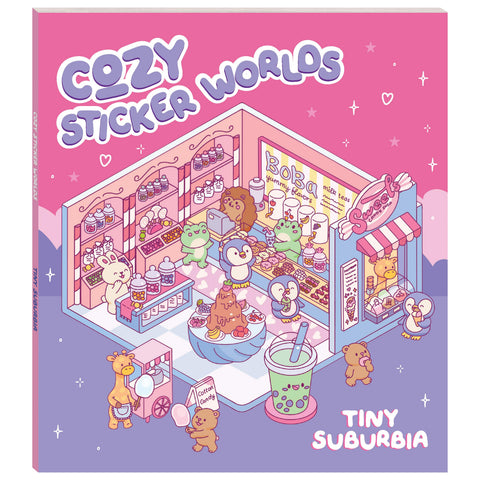 Hinkler Cozy Sticker Worlds - Tiny Suburbia