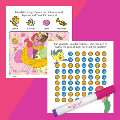 Hinkler Inkredibles Magic Ink - Disney Princess