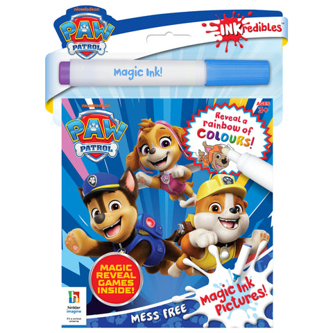 Hinkler Inkredibles Magic Ink - Paw Patrol