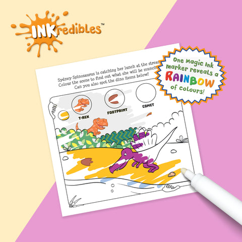Hinkler Inkredibles Magic Ink - Roarsome Dinosaurs
