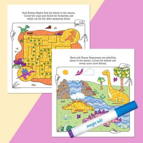 Hinkler Inkredibles Magic Ink - Roarsome Dinosaurs