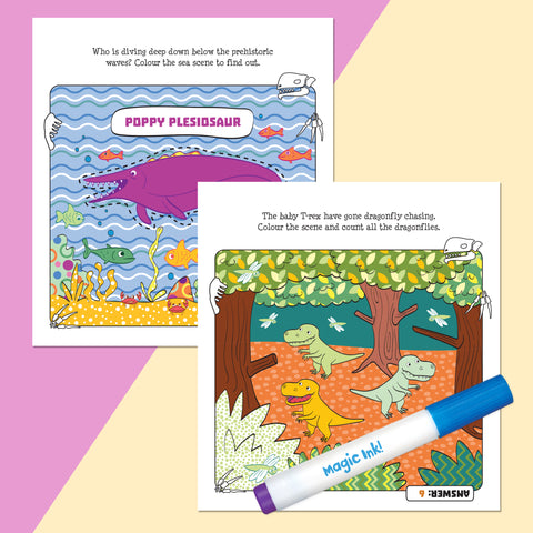 Hinkler Inkredibles Magic Ink - Roarsome Dinosaurs