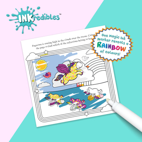 Hinkler Inkredibles Magic Ink - Unicorns & Friends