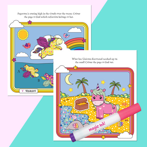 Hinkler Inkredibles Magic Ink - Unicorns & Friends