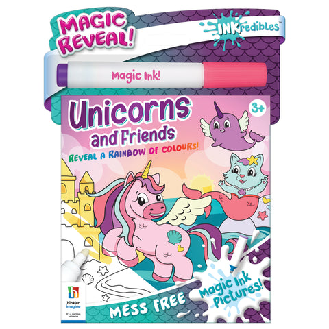 Hinkler Inkredibles Magic Ink - Unicorns & Friends