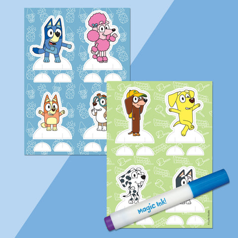 Inkredibles Bluey Magic Ink activity pages