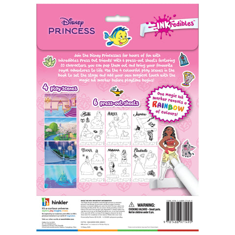 Inkredibles Disney Princess Magic Ink back of pack