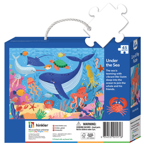 Hinkler Junior Jigsaw Carry & Play - Under The Sea