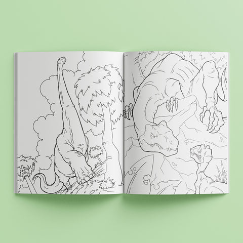 Hinkler Kaleidoscope Colouring - Dinosaur Adventure