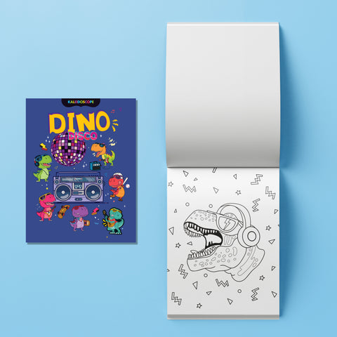 Hinkler Kaleidoscope Colouring Kit - Dino Disco