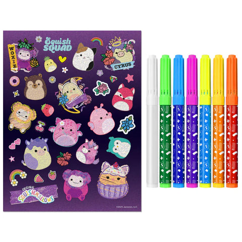 Hinkler Kaleidoscope Colouring Kit - Squishmallows*