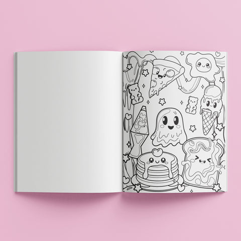 Totally Gooey slime colouring designs