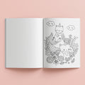 Totally Magical animal mash-up colouring designs