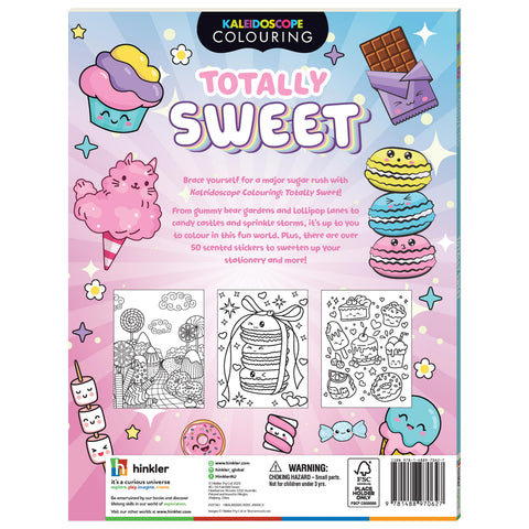 Totally Sweet book back cover