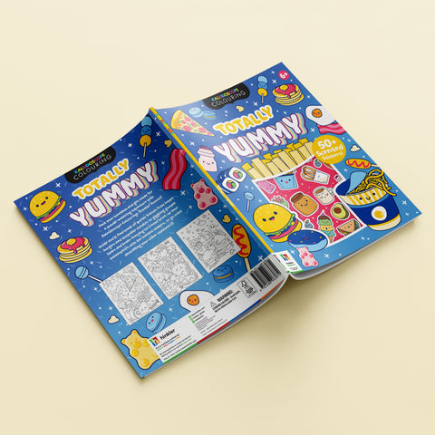 Hinkler Kaleidoscope Colouring Stickers - Totally Yummy