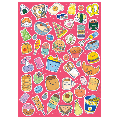 Hinkler Kaleidoscope Colouring Stickers - Totally Yummy