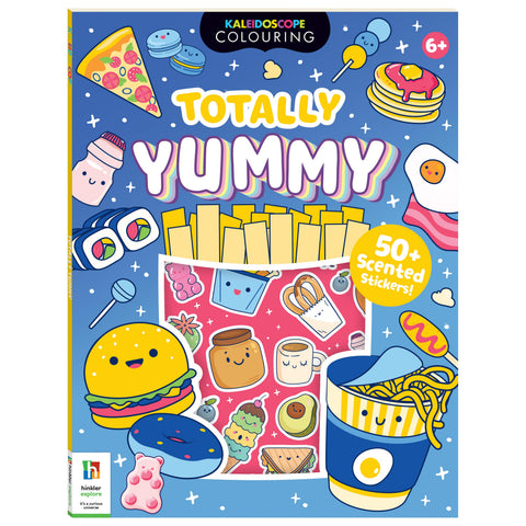 Hinkler Kaleidoscope Colouring Stickers - Totally Yummy