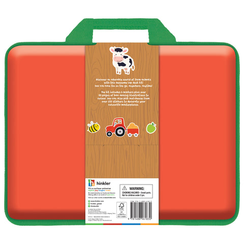 Hinkler Kaleidoscope Lap Desk Colouring Set - Farm