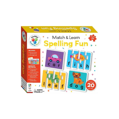 Hinkler Match & Learn Spelling Fun8
