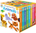Hinkler My Little Library Building Blocks Animals cube set