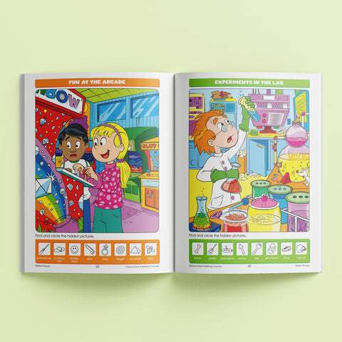 Hinkler School Zone Activity Book - Hidden Pictures