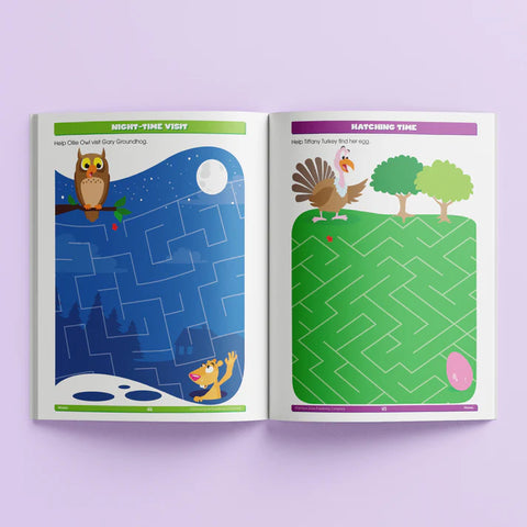 Hinkler School Zone Activity Book - Mazes