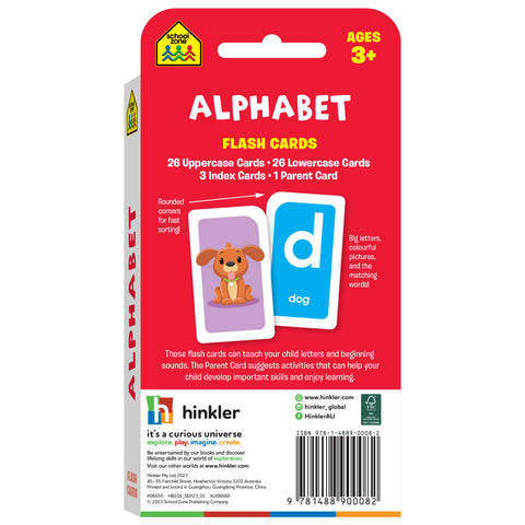 Hinkler School Zone Flash Cards - Alphabet