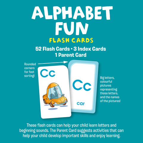 Hinkler School Zone Flash Cards - Alphabet Fun