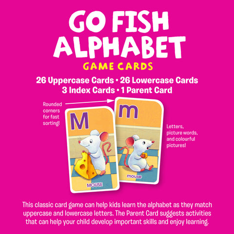 Hinkler School Zone Flash Cards - Go Fish Alphabet
