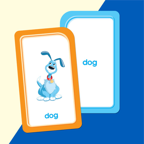 School Zone Picture Words Flash Cards - sample cards