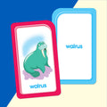 School Zone Picture Words Flash Cards - sample cards