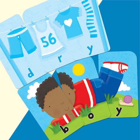 Hinkler School Zone Flash Cards - Three-Letter Words