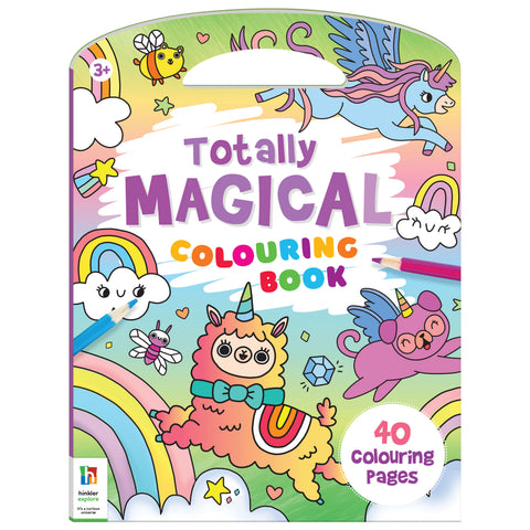 Hinkler Shaped Colouring Book - Magical