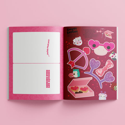 Squishmallows Sweet Stickers puffy sticker pages
