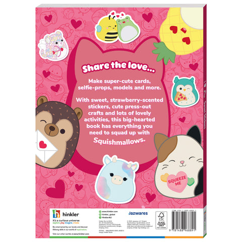Squishmallows Sweet Stickers puffy stickers close-up