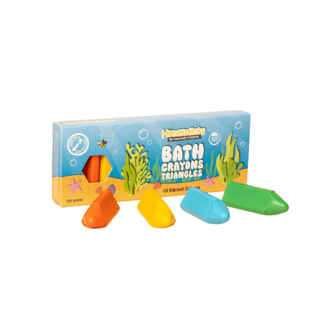 Honeysticks Bath Crayons Triangle 10 pk